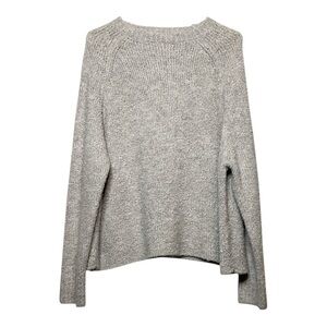 Women’s NWOT Natural Life light gray knit crewneck long sleeve sweater, size XL